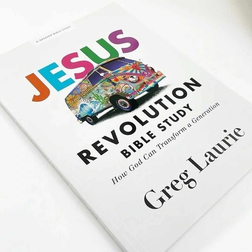 Jesus Revolution Bible Study by Greg Laurie paperback book
